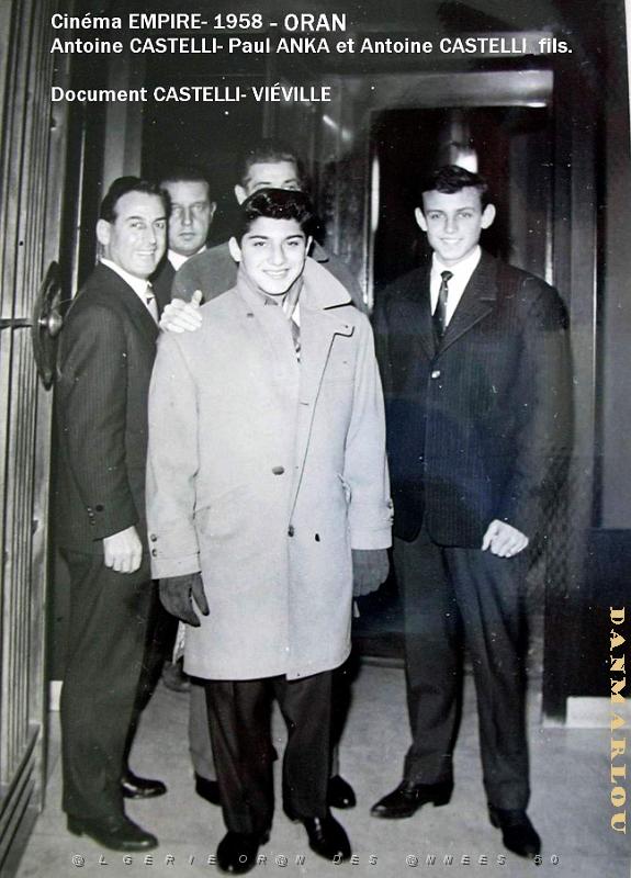 Oran - Rue Alsace- Lorraine- Empire Cinema - Paul Anka.JPG